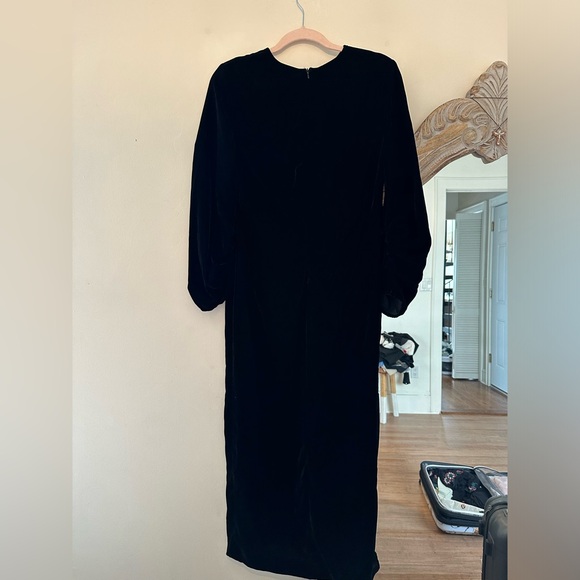 NWT Zara Velvet Dress - Picture 8 of 10